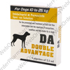 D.A. Double Advantage Spot On Solution (For Dogs 10-25kg Body Weight) Large Dog P1