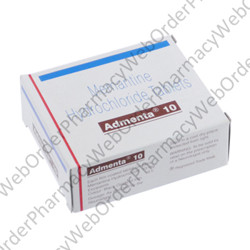 Admenta 10 (Memantine HCL) - 10mg (10 Tablets) P1