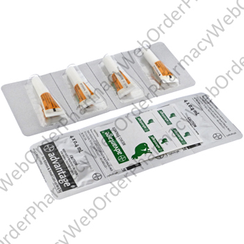 Advantage for Kittens and Small Cats up to 4kg (Imidacloprid) - 9.1% (4 x 0.4mL) P2
