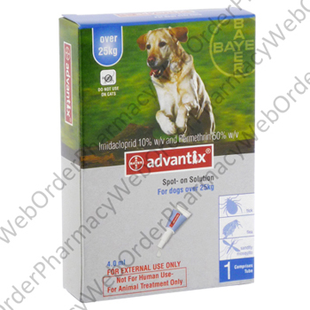 Advantix (Imidacloprid/Permethrin) - 400mg/2000mg (4mL) P1