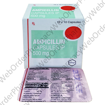 Ampicillin (Ampicillin) - 500mg (10 Capsules) P1