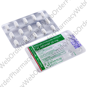 Atarax (Hydroxyzine Hydrochloride) - 25mg (15 Tablets) P2