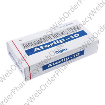 Atorlip (Atorvastatin Calcium) - 10mg (30 Tablets) P1