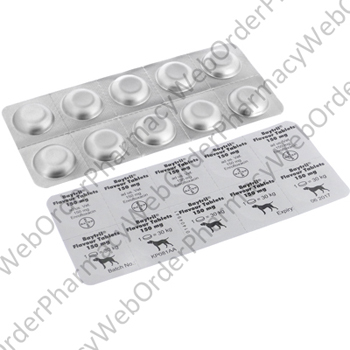 Baytril (Enrofloxacin) - 150mg (10 Tablets) P2