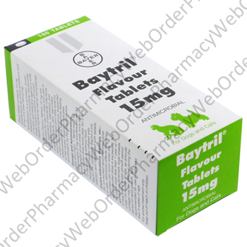 Baytril (Enrofloxacin) - 15mg (10 Tablets) P1