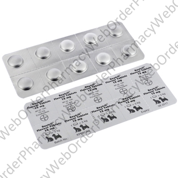 Baytril (Enrofloxacin) - 15mg (10 Tablets) P2