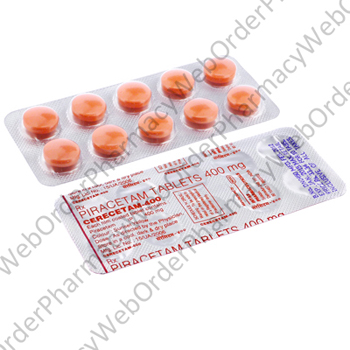 Cerecetam (Piracetam) - 400mg (10 Tablets) P2