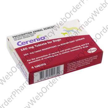 Cerenia (Maropitant) 160mg (4 Tablets) Pet Products
