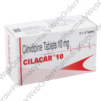 Cilacar 10 (Cilnidipine) - 10mg (10 Tablets) P1