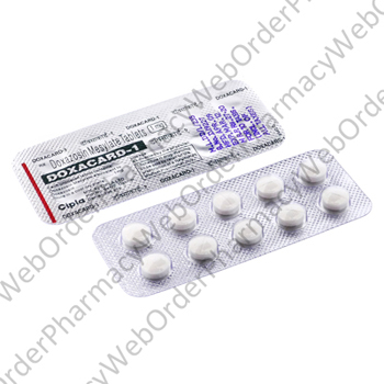 Doxacard (Doxazosin) - 1mg (10 Tablets) P2