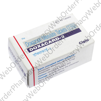 Doxacard (Doxazosin) - 2mg (10 Tablets) P1