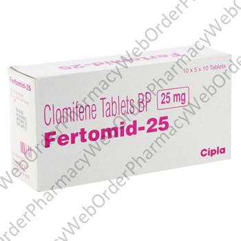 Fertomid (Clomifene Citrate) - 25mg (10 Tablets) P1