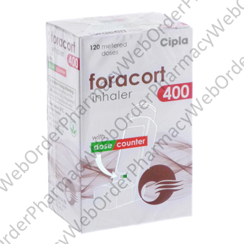 Foracort 400 Inhaler (Budesonide/Formoterol) - 400mcg/6mcg (1 Bottle) P1