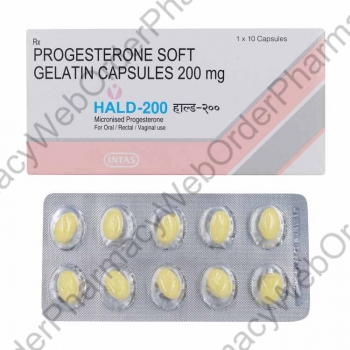Hald-200  (Progesterone) 200mg (10 Capsules)