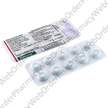 Ketorol (Ketorolac) - 10mg (10 Tablets) P2