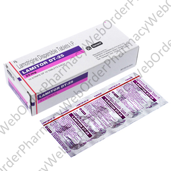 Lamitor DT (Lamotrigine) - 25mg (10 Tablets) P3
