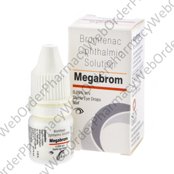 Megabrom Eye Drops (Bromfenac) - 0.09% (5mL) P1