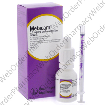 Metacam Oral Suspension for cats (Meloxicam) - 0.5mg/mL (15mL) P1