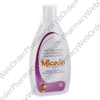 Micodin (Miconazole Nitrate/Chlorhexidine Gluconate) - 2%/2% (200mL) P1