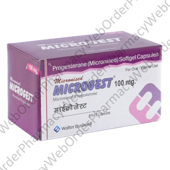 Microgest (Micronised Progesterone) - 100mg (50 Capsules) P1