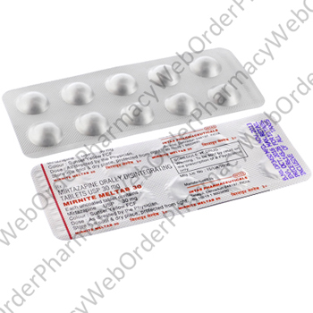 Mirnite Meltab 30 (Mirtazapine) - 30mg (10 Tablets) P2