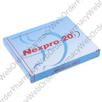 Nexpro (Esomeprazole Magnesium) - 20mg (15 Tablets) P1