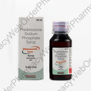 Omnacortil (Prednisolone) Forte syrup 5mg (60 ml)