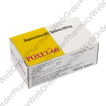 Poxet-60 (Dapoxetine) - 60mg (10 Tablets) P1