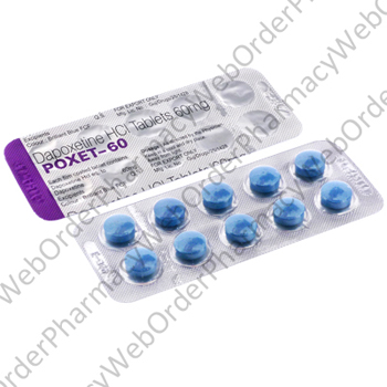 Poxet-60 (Dapoxetine) - 60mg (10 Tablets) P2