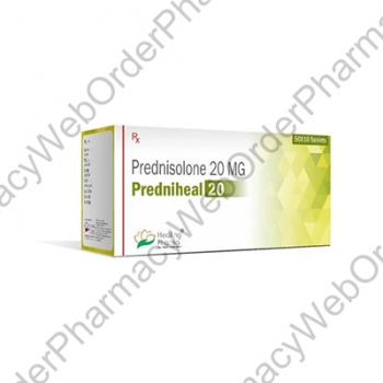Predniheal (Prednisolone) 20mg (10 Tablets) p2