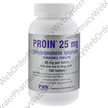 Proin 25 (Phenylpropanolamine HCL) - 25mg (180 Tablets) P1