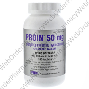 Proin 50 (Phenylpropanolamine HCL) - 50mg (180 Tablets) P1