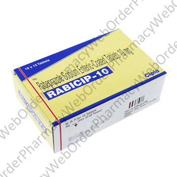 Rabicip (Rabeprazole Sodium) - 10mg (15 Tablets) P1