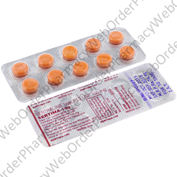Sertima (Sertraline) - 100mg (10 Tablets) P2