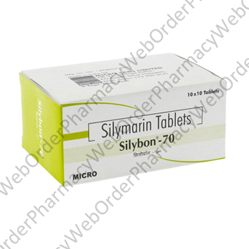 Silybon (Silymarin) - 70mg (10 Tablets) P1