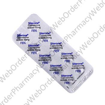 Siterone (Cyproterone Acetate) - 50mg (50 Tablets) P3
