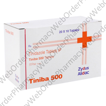 Tiniba (Tinidazole) - 500mg (10 Tablets) P1