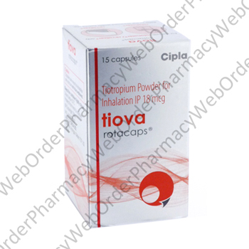 Tiova (Tiotropium Bromide) - 18mcg (15 Capsules) P1