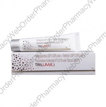 Triluma (Flucinolone Acetonide/Hydroquinone/Tretinoin) - 0.01%/4%/0.05%w/w (15g)