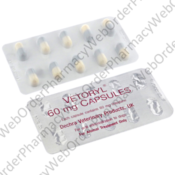 Vetoryl (Trilostane) - 60mg (30 Capsules) (Australia) P2