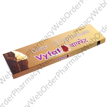 Vyfat (Orlistat) - 120mg (10 Capsules) P1