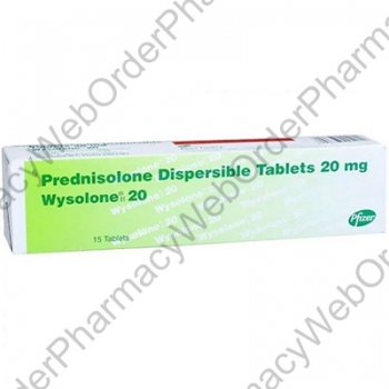 Wysolone (Prednisolone) - 20mg (15 Tablets) p2